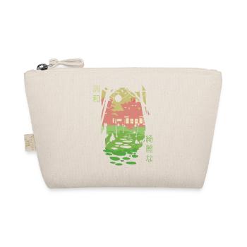 "Wasura" Temple // Tshirt Femme - Trousse biologique - nature - Devant