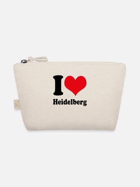 I love Heidelberg - Bio-Täschchen - Natur