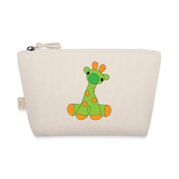 Sweet orange spotted monster - Organic Pouch - nature - Front