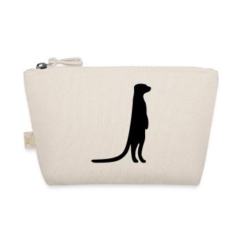 drôle de suricate animal curieux - Trousse biologique - nature - Devant