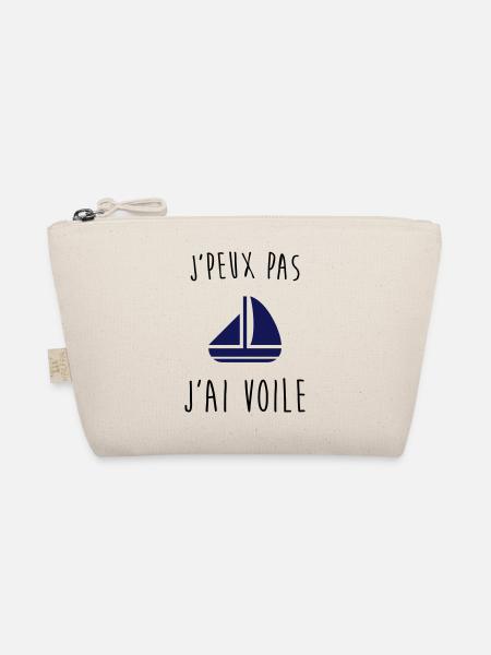 j'peux pas j'ai voile, je peux pas j'ai voile - Trousse biologique - nature - Devant