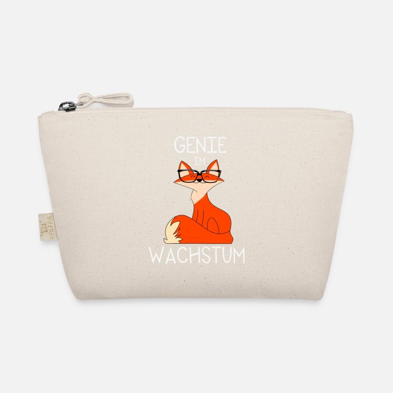 Fuchs-Genie - Bio-Täschchen - Natur