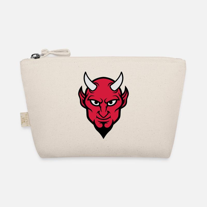 devil face 3c Organic Pouch