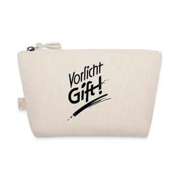 Vorsicht Gift - Bio-Täschchen - Natur - Vorne