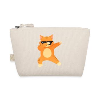 Cat With Sunglasses Dab Dance - Cool Gift - Trousse biologique - nature - Devant