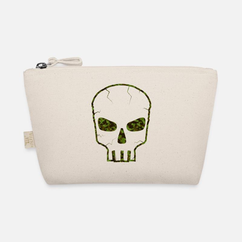 Crâne vert camo Trousse biologique