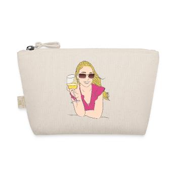 Wine Wine Bottle Glass Bottle Barrels Glasses63 - Organic Pouch - nature - Front