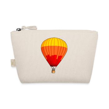 airplane airplane plane hot air balloon air ba - Organic Pouch - nature - Front
