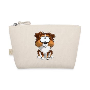 Ich bin Australian Shepherd Red Habs - Bio-Täschchen - Natur - Vorne