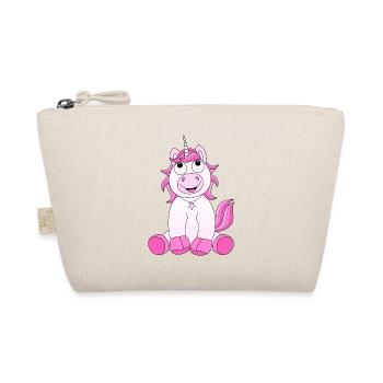 Unicorn pink - Organic Pouch - nature - Front