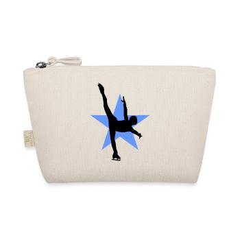 Figure skating Ice skating Ice dance figures - Organic Pouch - nature - Front