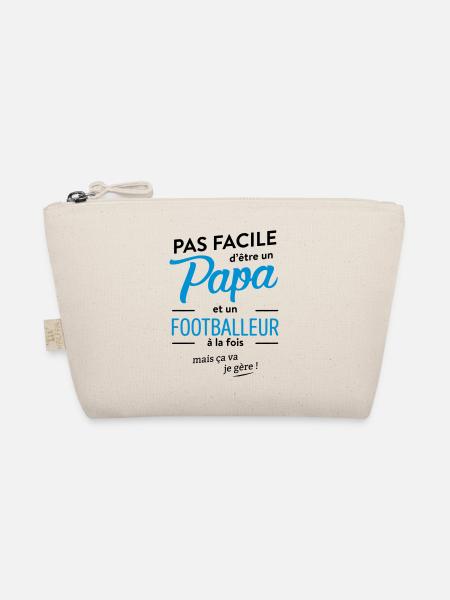 Papa footballeur - Trousse biologique - nature