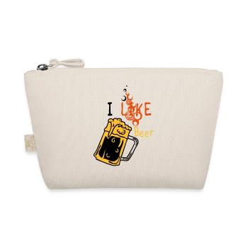 i like beer biere chope alcool humour - Trousse biologique - nature - Devant