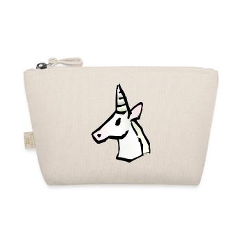 Einhorn - Bio-Täschchen - Natur - Vorne