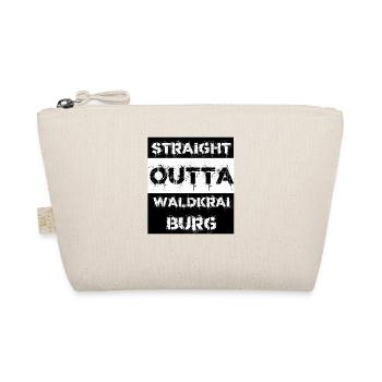 Straight Outta Waldkraiburg Geschenk Stadt - Bio-Täschchen - Natur - Vorne