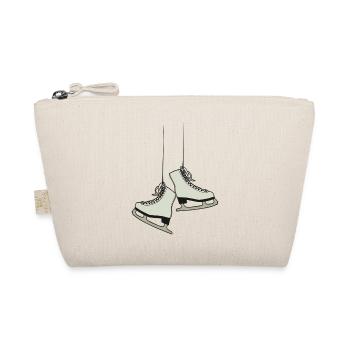 Schlittschuh - Bio-Täschchen - Natur - Vorne
