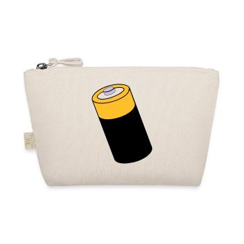 Batterie - Energie - unter Strom - Bio-Täschchen - Natur - Vorne