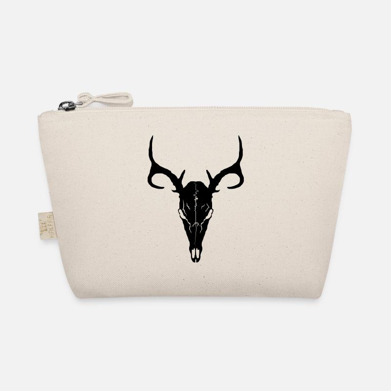 Deer skull Organic Pouch