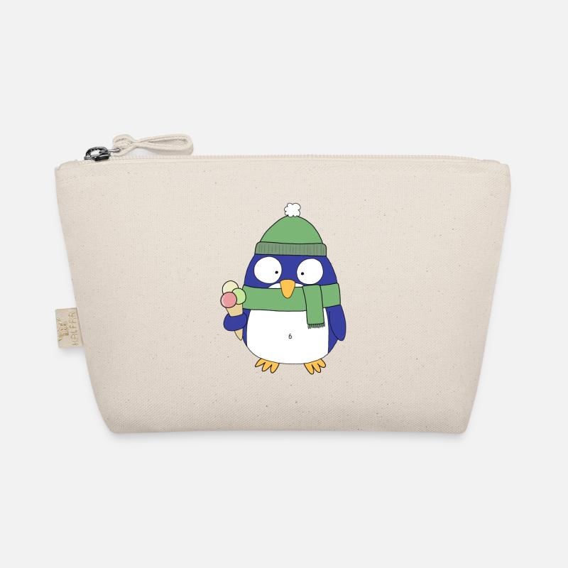 Freezing penguin Organic Pouch