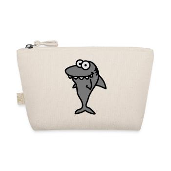 shark - Bio-Täschchen - Natur - Vorne