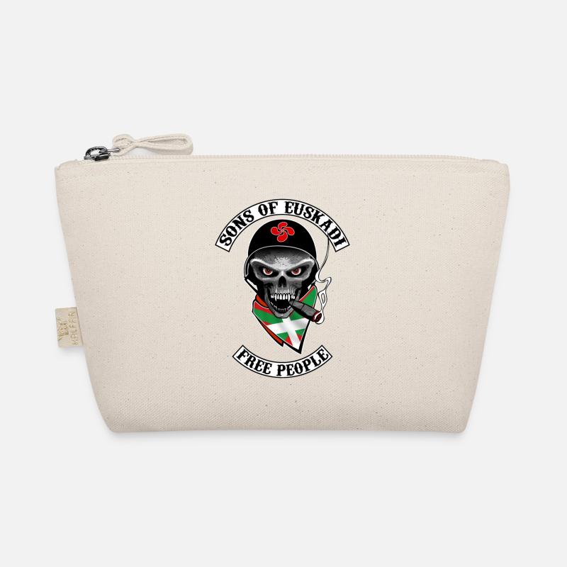 Baskische Biker-Design Bio-Täschchen