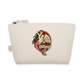 "FOREVER" MERMAID TATTOO - Organic Pouch - nature - Front