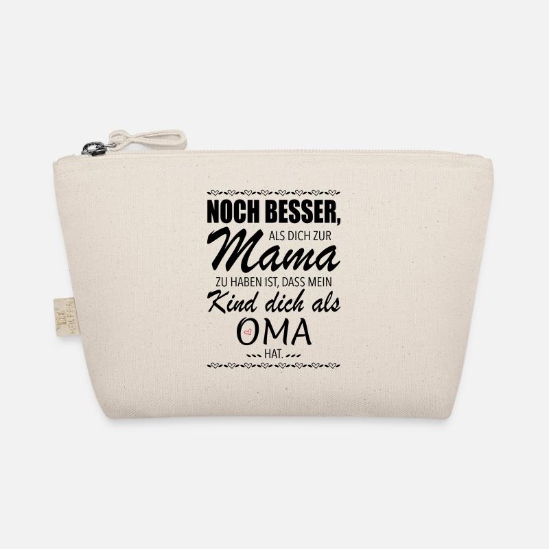 Muttertagsgeschenk Beste Mama Muttertag - Bio-Täschchen - Natur