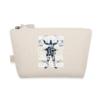 Elektriker - Bezwinger - Bio-Täschchen - Natur - Vorne
