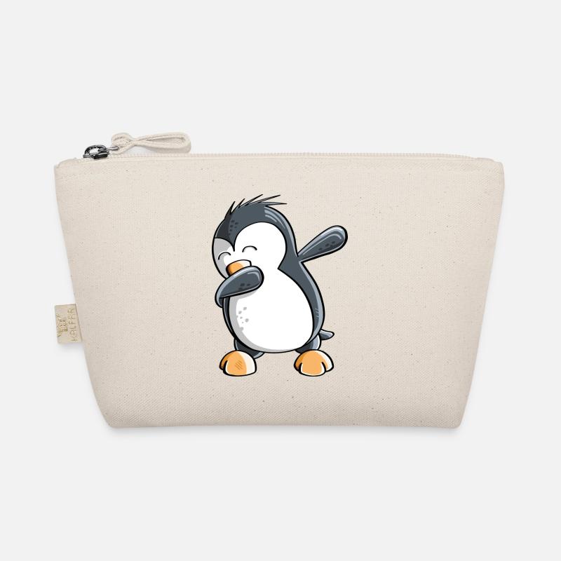 Dab Dance Penguin - Dabbing - Fun Comic - Gift Organic Pouch