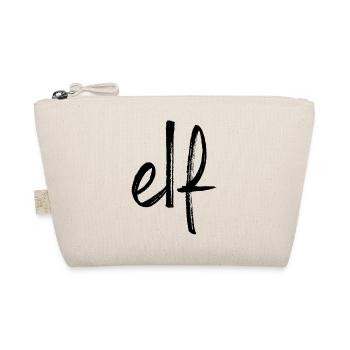 elf 11 Geburtstag Zahl Mannschaft Ziffer Geschenk - Bio-Täschchen - Natur - Vorne