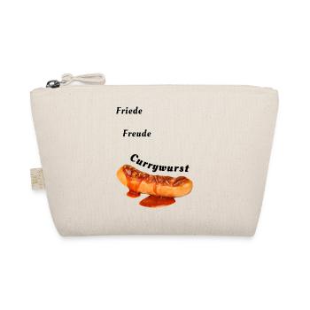 Friede Freude Currywurst | BBQ, Grillen, Fleisch - Bio-Täschchen - Natur - Vorne