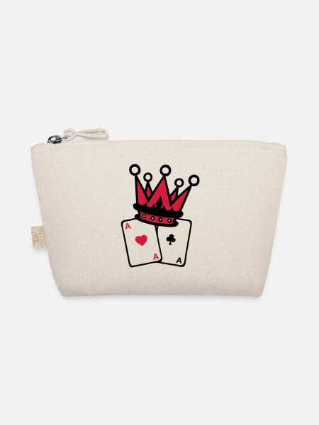 couronne crown poker as carte1 - Trousse biologique - nature - Devant