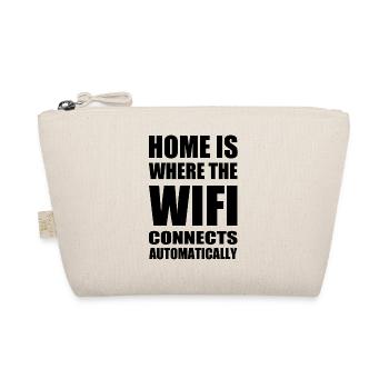 Wifi maison noir - Trousse biologique - nature - Devant