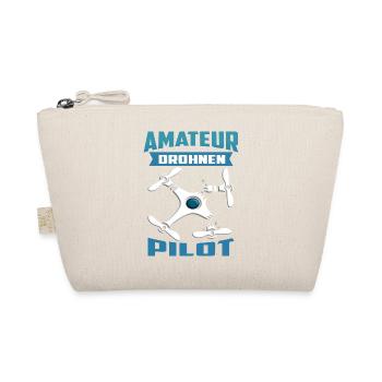 Amateur Pilot schrottet Drohne - Bio-Täschchen - Natur - Vorne