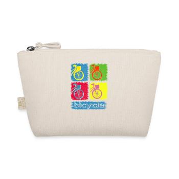 Bicycle Bike Bike Shirt - Organic Pouch - nature - Front