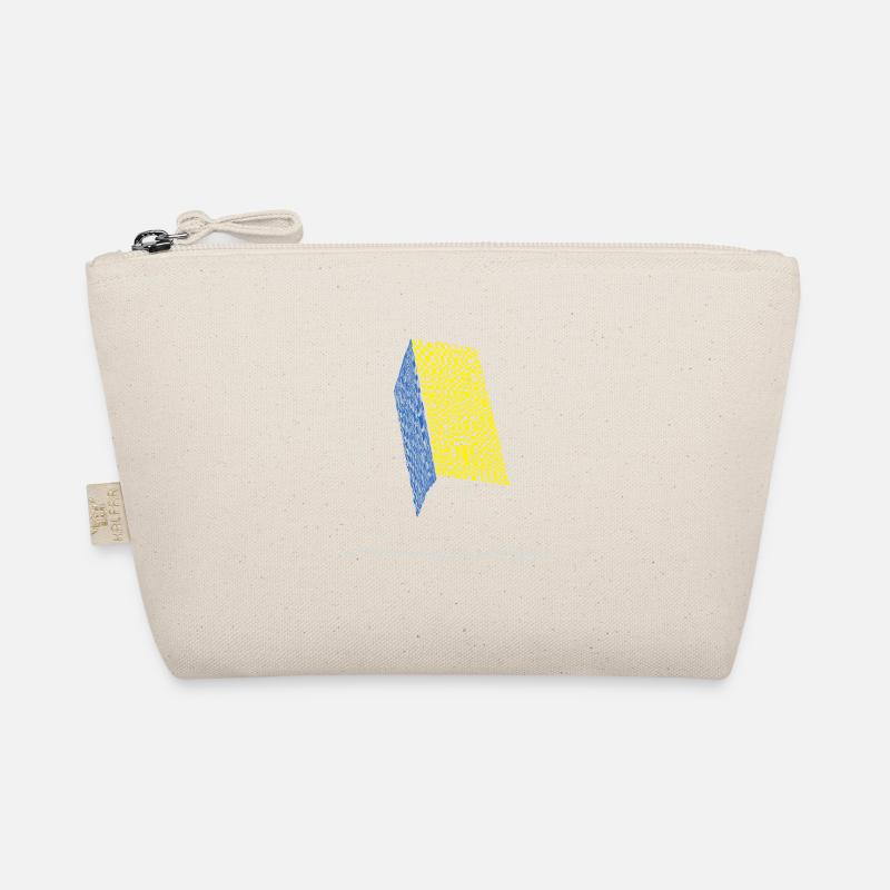 Abstract design graffiti with rough edges Organic Pouch