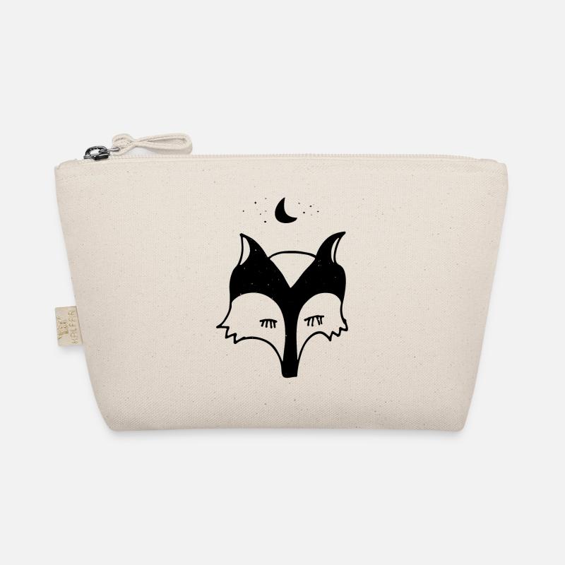 Fox night illustration Organic Pouch
