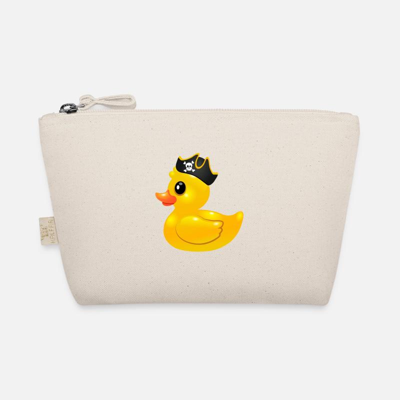 Rubber Duck Pirate - Rubber duck pirate Organic Pouch