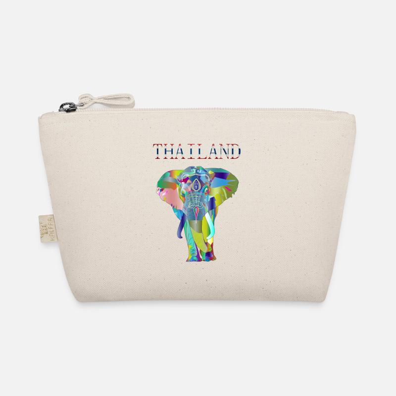 THAILAND ELEFANT GESCHENK IDEE Bio-Täschchen
