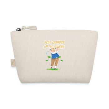 Golf - Best Grandpa on the course - Bio-Täschchen - Natur - Vorne
