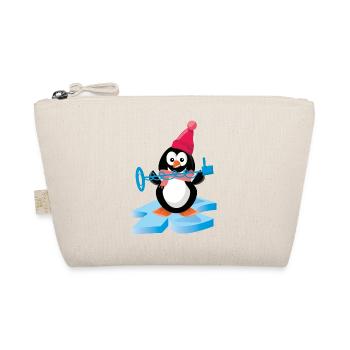 Penguin sondelling with metal detector in Arctic - Organic Pouch - nature - Front