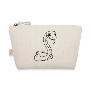 diable diable apple eva adam dieu humain ver - Trousse biologique - nature - Devant