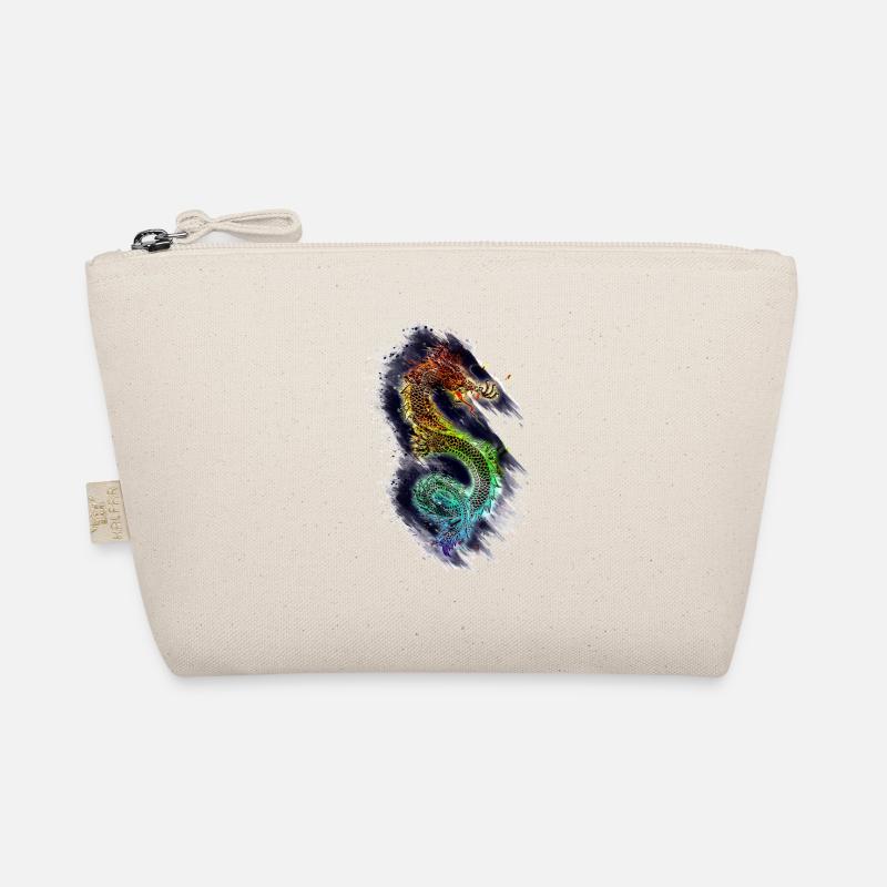 Drache Dragon - Bio-Täschchen - Natur
