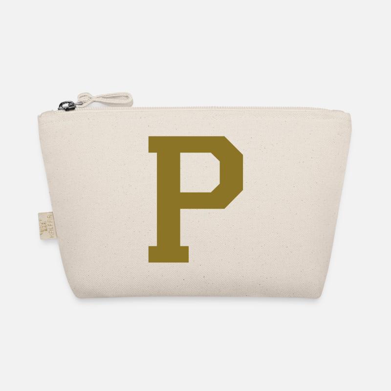 p - Buchstabe Bio-Täschchen