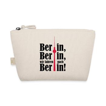 Berlin Berlin wir fahren nach Berlin 2c - Bio-Täschchen - Natur - Vorne