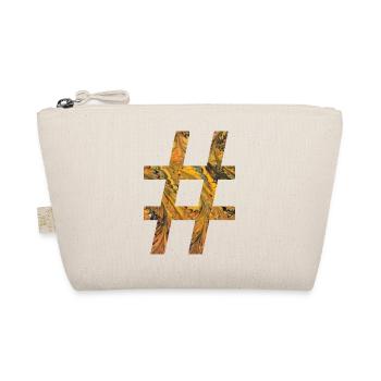 hashtag symbol e 116 - Bio-Täschchen - Natur - Vorne