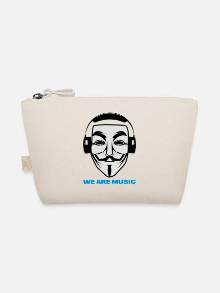 WE ARE MUSIC - Trousse biologique - nature - Devant