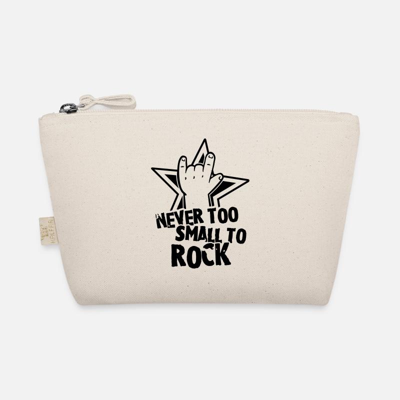 never too small to rock - geburt - baby -kleinkind Trousse biologique