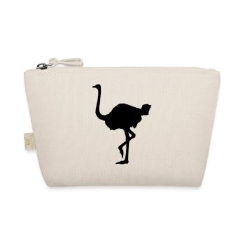 Ostrich - Bio-Täschchen - Natur - Vorne