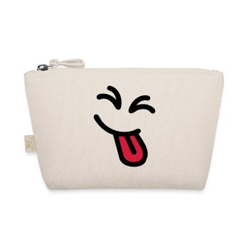 Cheeky Face - Bio-Täschchen - Natur - Vorne